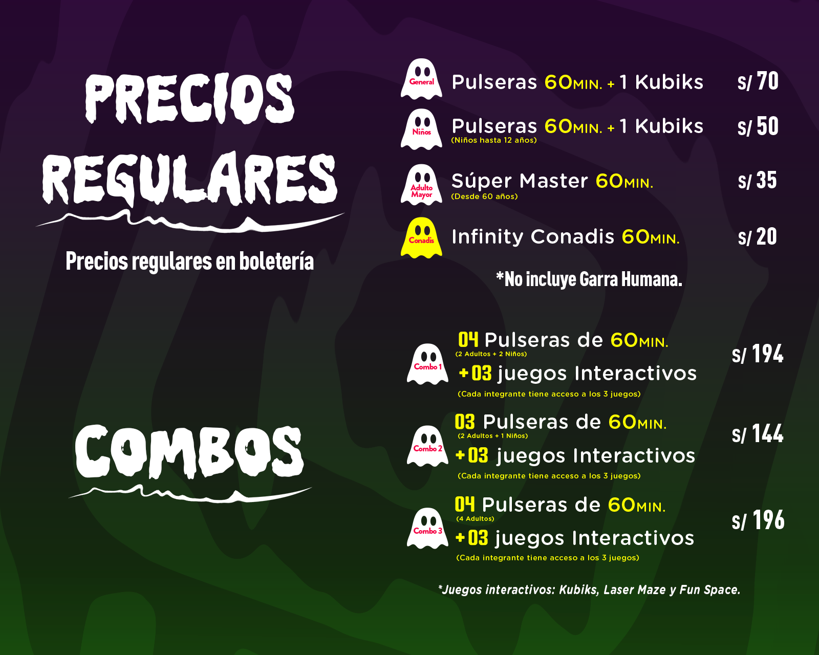 Infinity promo