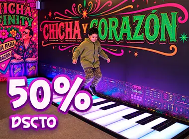 Compra tu pulsera del Recorrido El Dorado con 50% de descuento. Válido para 1 pulsera. Válido hasta el 27 de septiembre.
